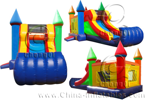 inflatable moonwalk combo